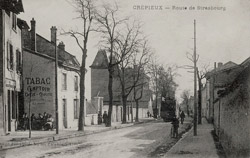 Crépieux la Pape - Route de Strasbourg