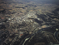 Vue arienne de Rillieux la Pape