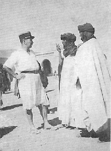 Le Capitaine Diego Brosset dans le sud Marocain