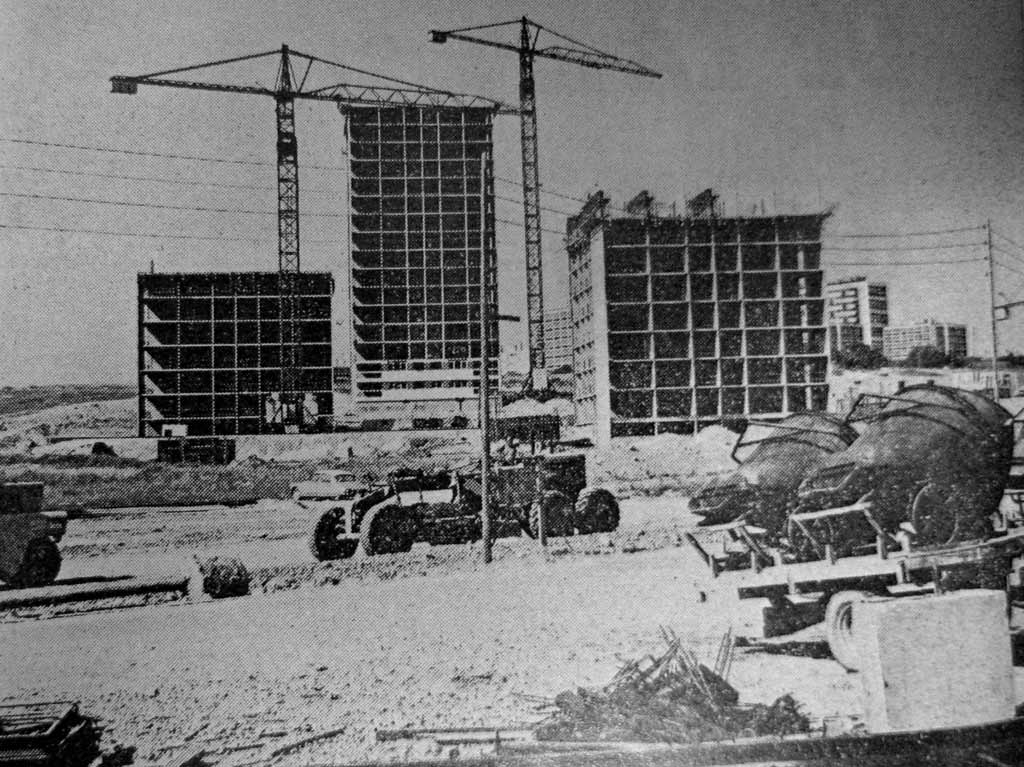 Construction de la Ville Nouvelle de Rillieux la Pape